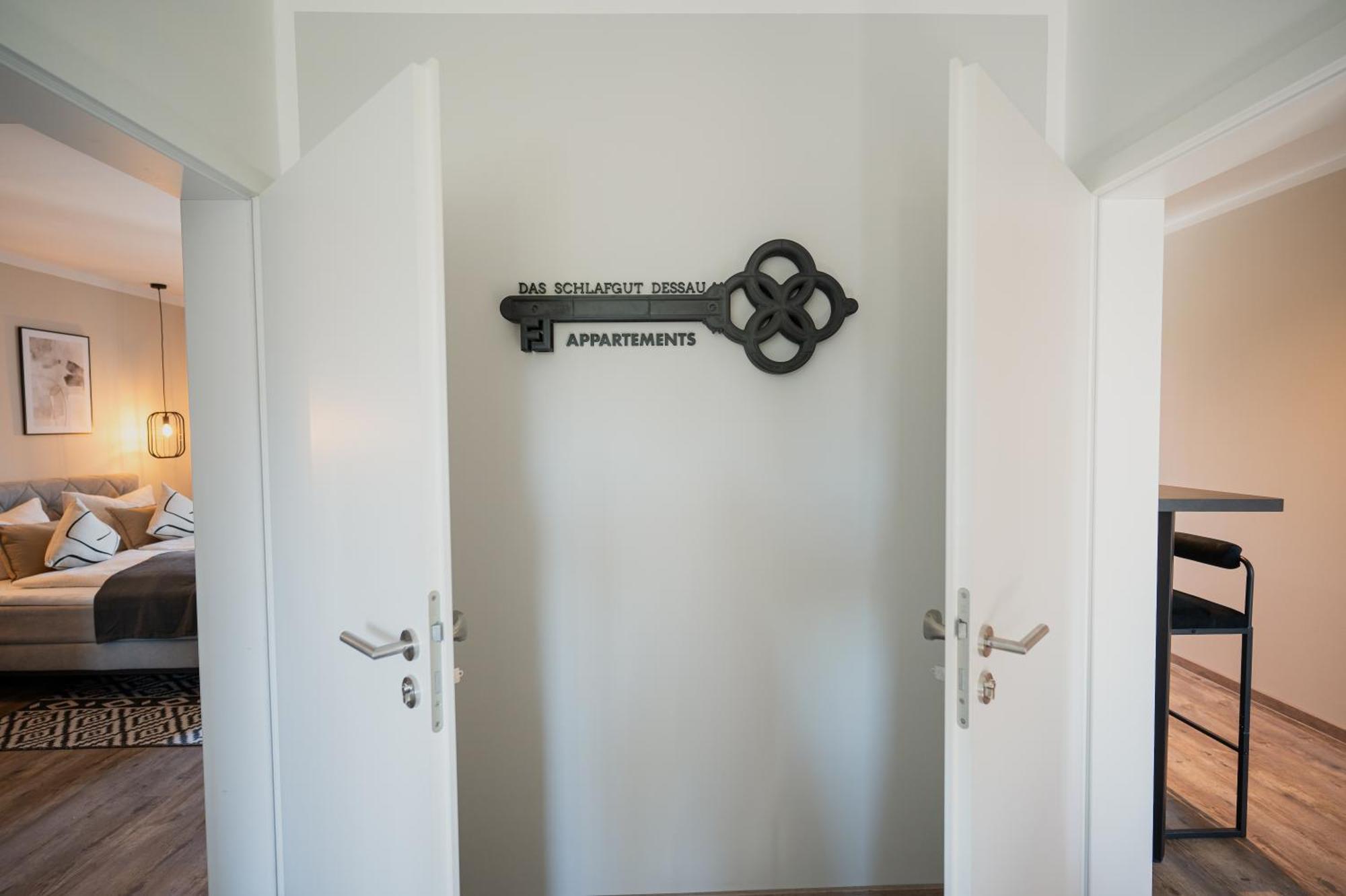 Das Schlafgut Dessau Appartements Exterior foto